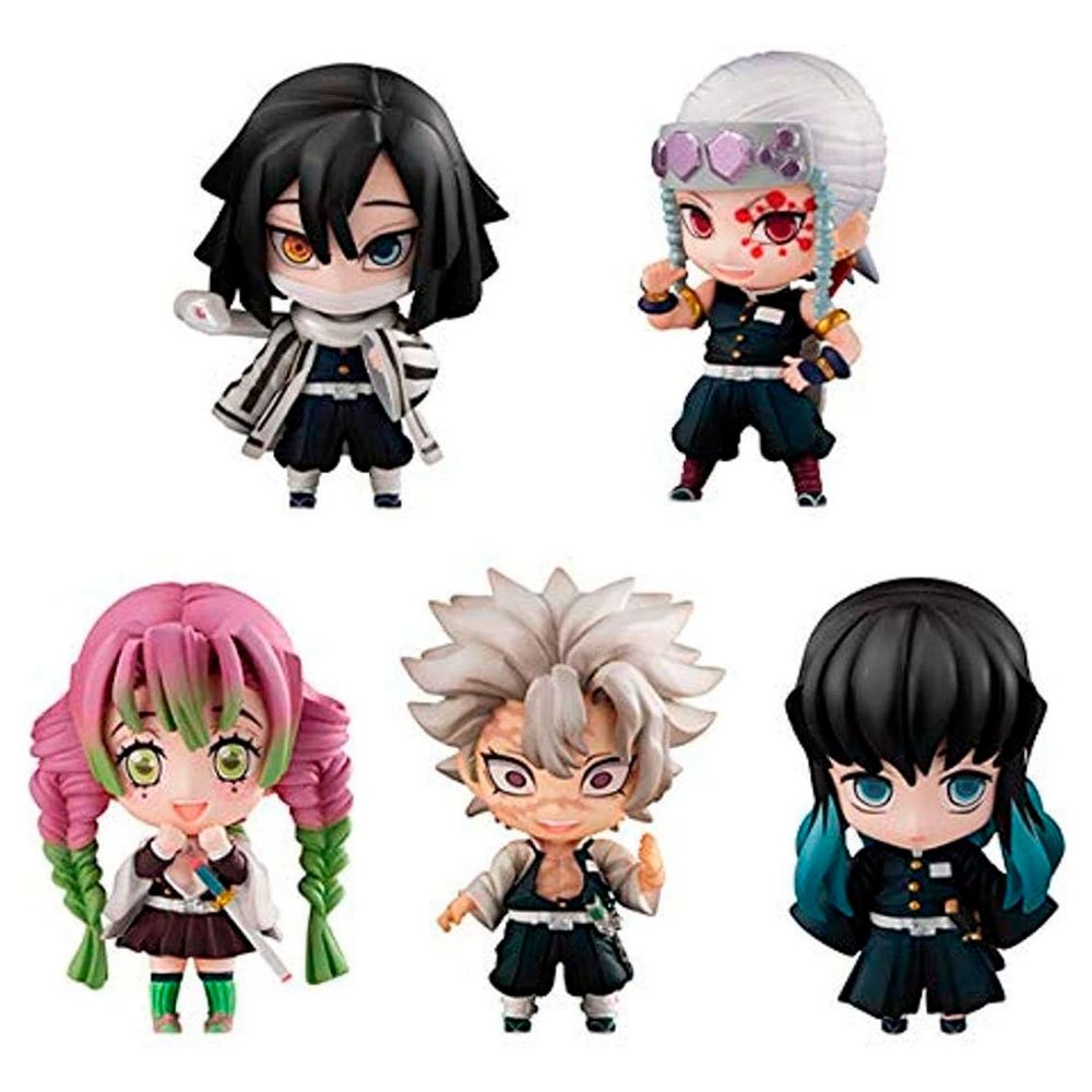 MEGAHOUSE TANJIRO Y LOS PILARES B SET DE 5 PERSONAJES MEGAHOUSE TANJIRO Y LOS PILARES B SET DE 5 PERSONAJES